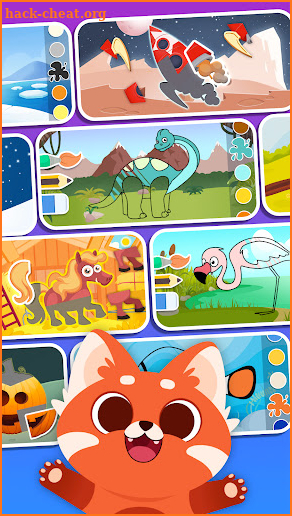 Puzzle Coloring Book for Kids screenshot