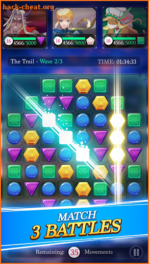 Puzzle Fantasy Battles - Match 3 Adventure Games screenshot