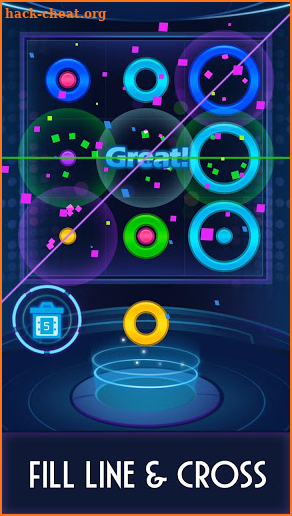 Puzzle Game : Color Rings screenshot