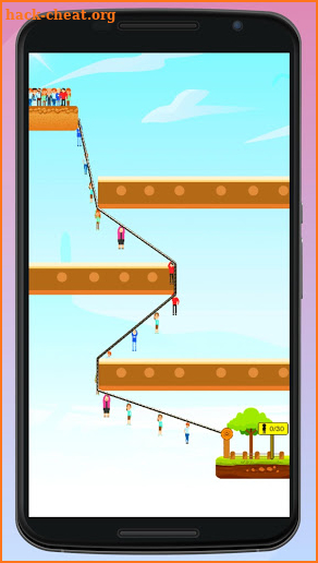 Puzzle Game - Rope Rescue Zipline screenshot
