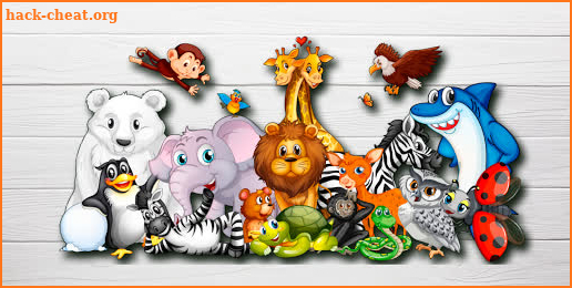 Puzzle games for kids - learn animals screenshot