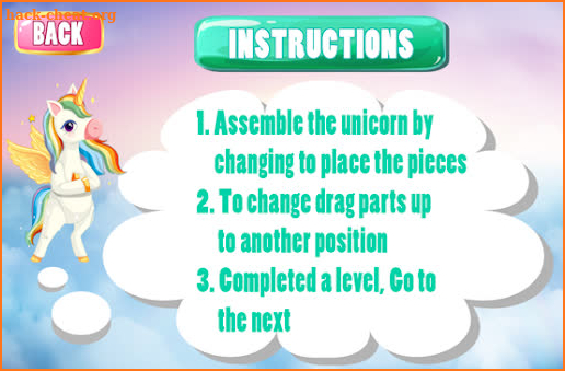 Puzzle Jigsaw for Unicorn pony of Little Kids screenshot