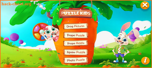 Puzzle Kids Photo Shape Puzzle screenshot