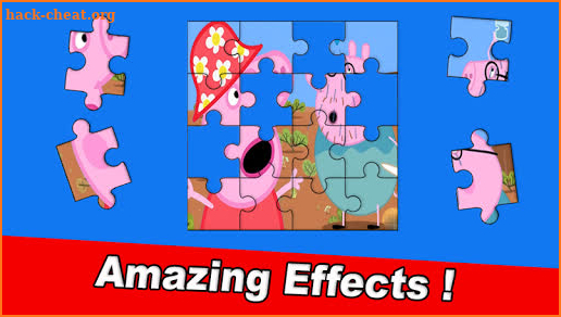 Puzzle Pepa Jigsaw Pig game screenshot