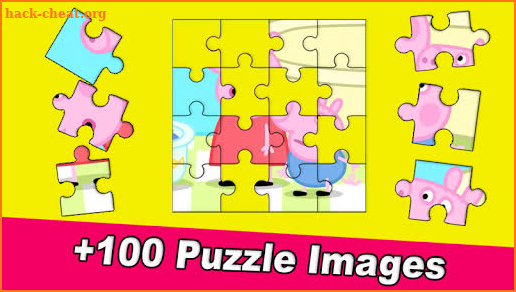 Puzzle Pepa Jigsaw Pig game screenshot