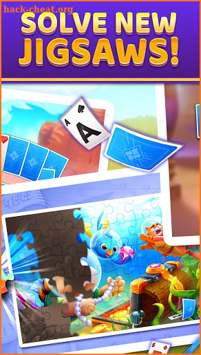 Puzzle Solitaire - Tripeaks Escape with Friends screenshot