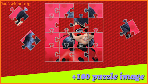 Puzzle Superhero for Lady Cat screenshot