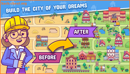 Puzzle Town - Tangram Puzzle City Builder screenshot