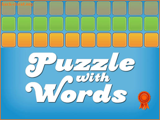 Puzzle with Words (NO ADS) screenshot