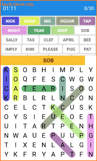 Puzzle word screenshot