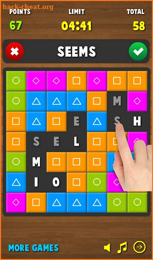 Puzzle Words PRO screenshot