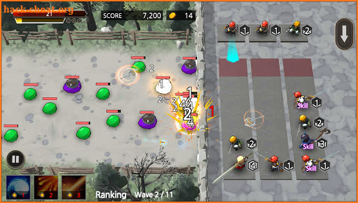 PuzzleKnights : Defense screenshot
