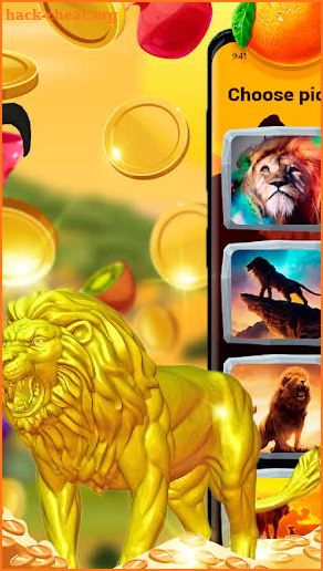 Puzzles: Lion in Savanna screenshot