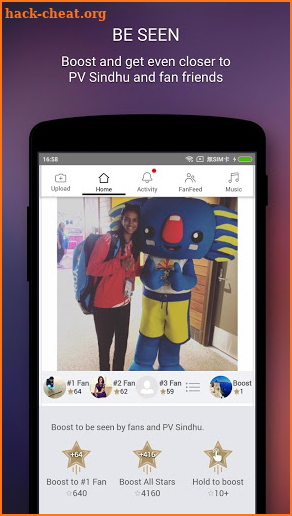 PV Sindhu Official App screenshot