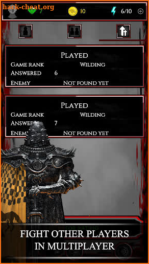 PvP Quiz for Game of Thrones screenshot