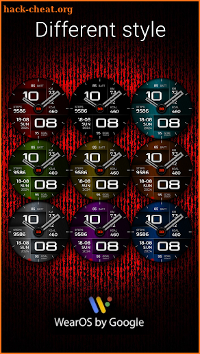 PW103 Bold Hybrid Watch Face screenshot