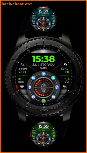 PW104 App Launcher Watch Face screenshot