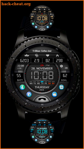 PW106 MultiFunction Watch Face screenshot