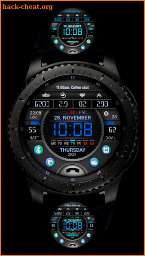 PW106 MultiFunction Watch Face screenshot