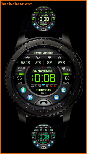 PW106 MultiFunction Watch Face screenshot