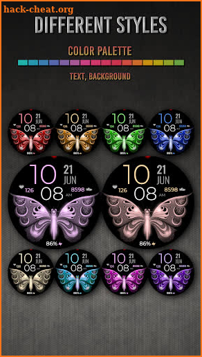 PWW65 - Flower butterfly screenshot