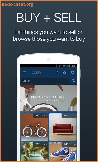 Pxsell: Buy & Sell or Make An Offer On Used Stuff screenshot