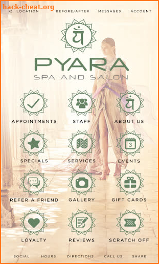 Pyara Spa and Salon screenshot