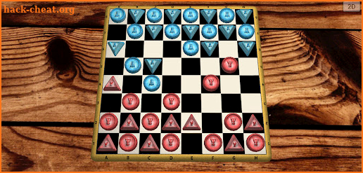 Pyramid Checkers screenshot
