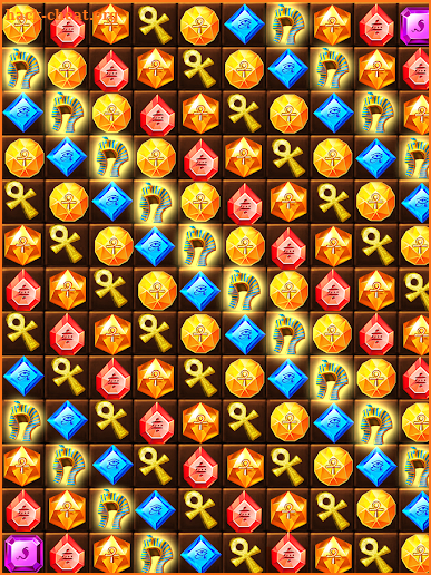 Pyramid Collapse Diamond Puzzle screenshot