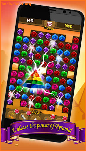 Pyramid Jewels and Gems : Ancient Magic Gem Match screenshot