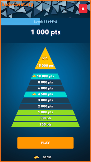 Pyramid Quiz screenshot