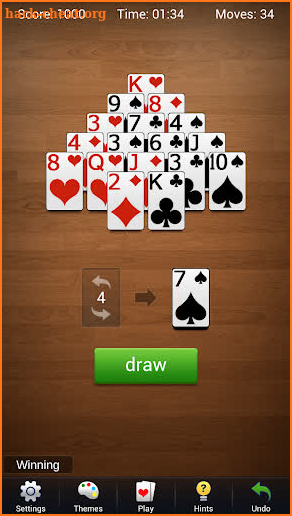 Pyramid Solitaire - Classic Free Card Games screenshot