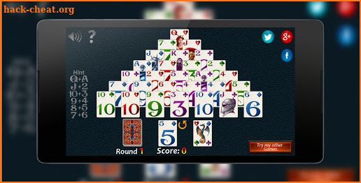 Pyramid Solitaire Fantasy Premium screenshot