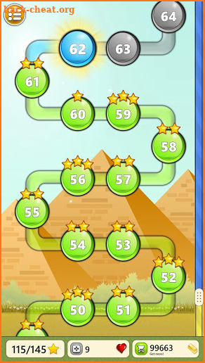 Pyramid Solitaire Quest screenshot