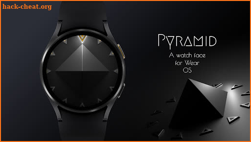 Pyramid Watch Face screenshot