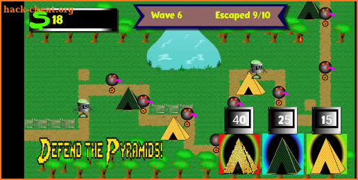 Pyramids vs Bots screenshot