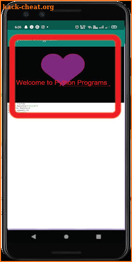 Python Program screenshot