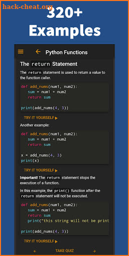 Python Tutorial - Pro (NO ADS) screenshot