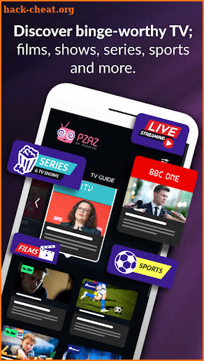 Pzaz - The TV ‘Super App’ screenshot
