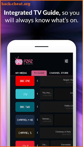Pzaz - The TV ‘Super App’ screenshot