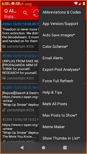 Q Alerts LITE: QAnon Posts & Drop Notifications screenshot