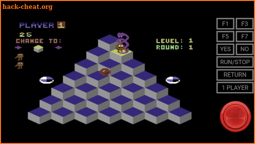 Q-Bert Arcade Game screenshot