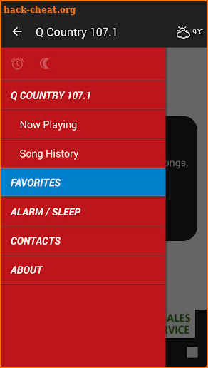 Q Country 107.1 - WSAQ screenshot