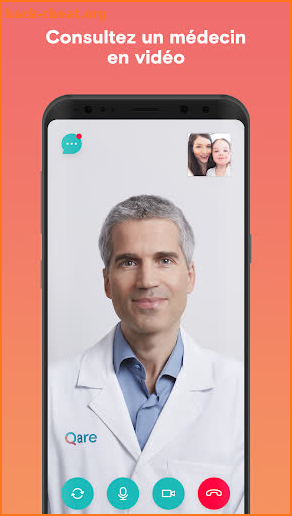 Qare - Consultez un médecin en vidéo 7 jours / 7 screenshot