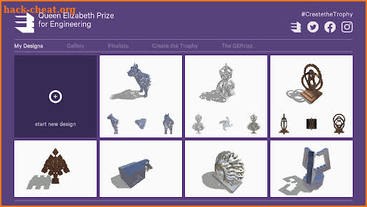 QEPrize 3D Design Studio screenshot