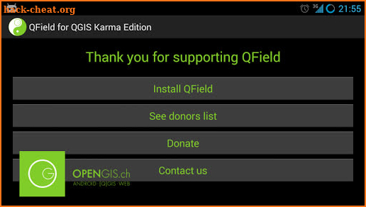 QField for QGIS Donation screenshot