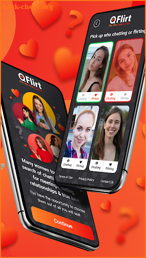 QFlirt Pick Who Chats & Flirts screenshot