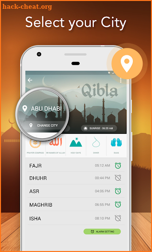 Qibla Compass & Prayer Times screenshot