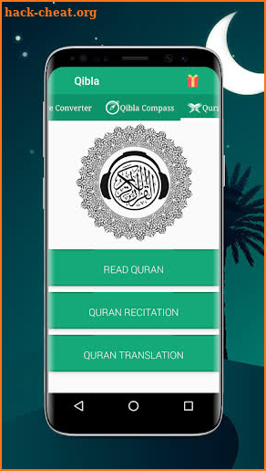 Qibla Compass Online screenshot