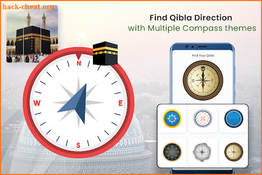 Qibla direction - Qibla finder screenshot